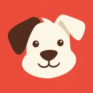 Proposed DogLog Friendly companion icon: a friendly dog face.